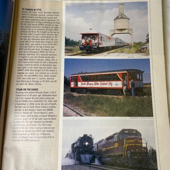 Trains Magazine December 2000 Vol 60 no 12 Railroad Enthusiast Book u Holiday Is - Picture 8 of 13
